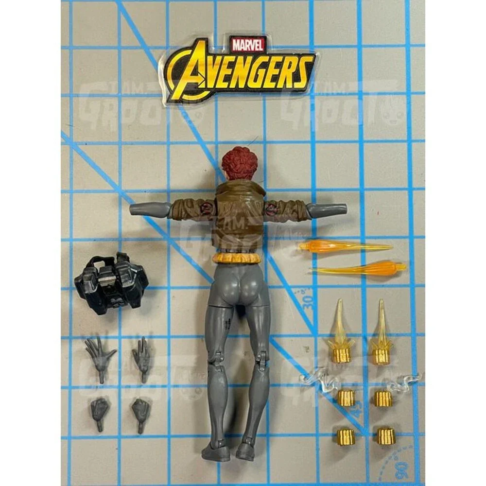 Marvel Legends Black Widow Gray Suit Action Figure Walmart Exclusive Complete C